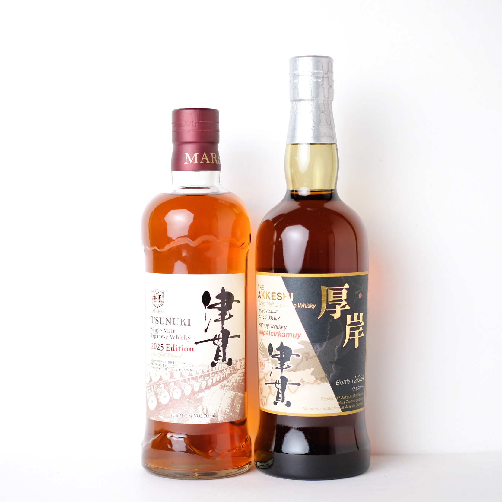 津貫 2025 Edition × 厚岸×津貫 カムイウイスキー カパリッチカムイ 【飲み比べセット】【通常便】